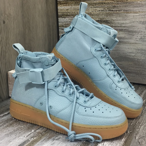 Nike Shoes - NIKE SF AF1 MID (GS) ocean bliss/ocean bliss